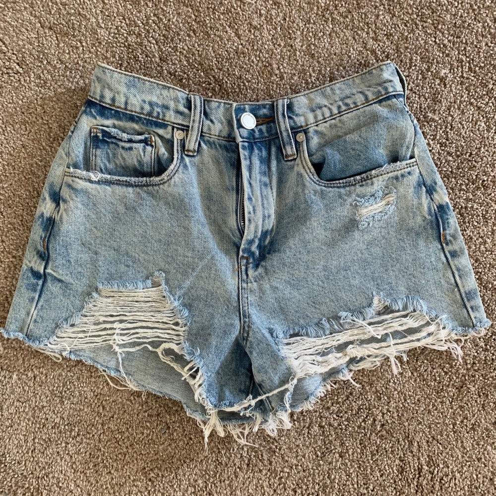 blankNYC The Barrow denim shorts in acid trip